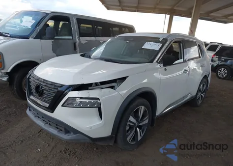 2021 Nissan Rogue Sl z USA, uszkodzony, nr VIN 5N1AT3CB4MC791711